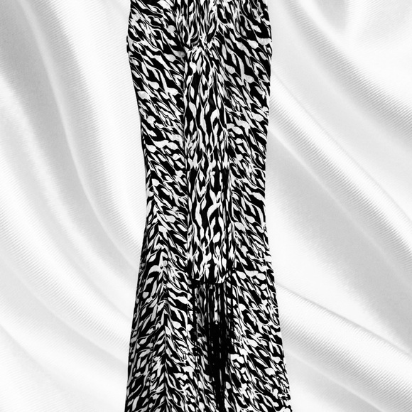 NIKKY Black and White Reversible Maxi Dress - Picture 8 of 9